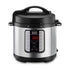 Black&Decker 7-in-1 Smart Electric Pressure Cooker, 6L, 1000W – Programmable Multi-Cooker, Black/Silver – PCP1000-B5