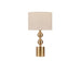Kandil Egypt S3062T Metal Table Lamp Shade, 25 cm x 45 cm Size, Bronze - Safqqa Egypt
