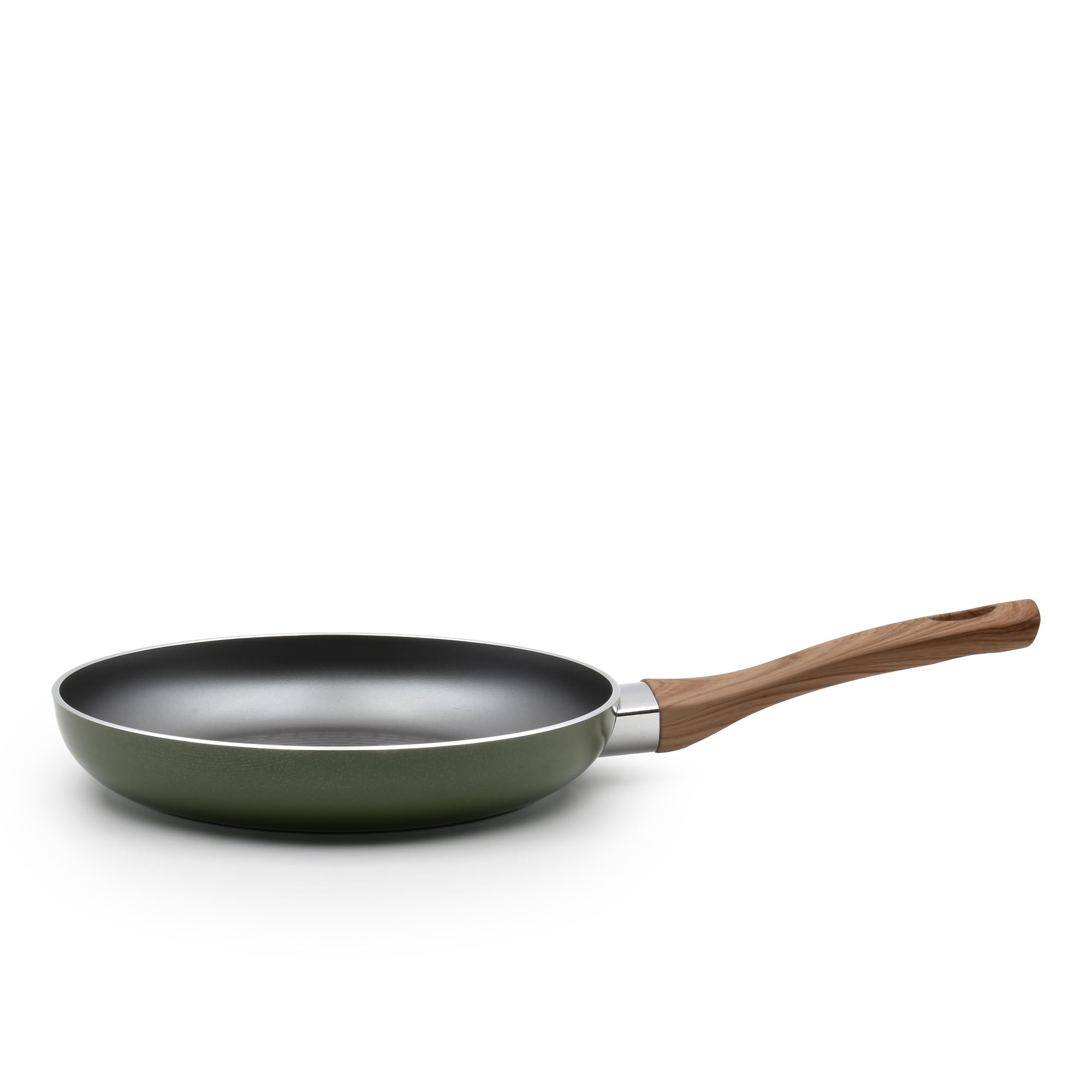 Celar Aluminum Non Stick Frypan, 28 cm Diameter, Green, Non-stick, Made In PortugalHigh-quality aluminum with durable non-stick coating.