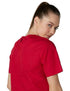 Splash Stars Print Round Neck Short Sleeves Blouse for women - Safqqa Egypt
