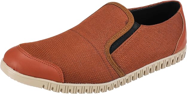 OX mens Textile Slip-On OX1054 Loafer