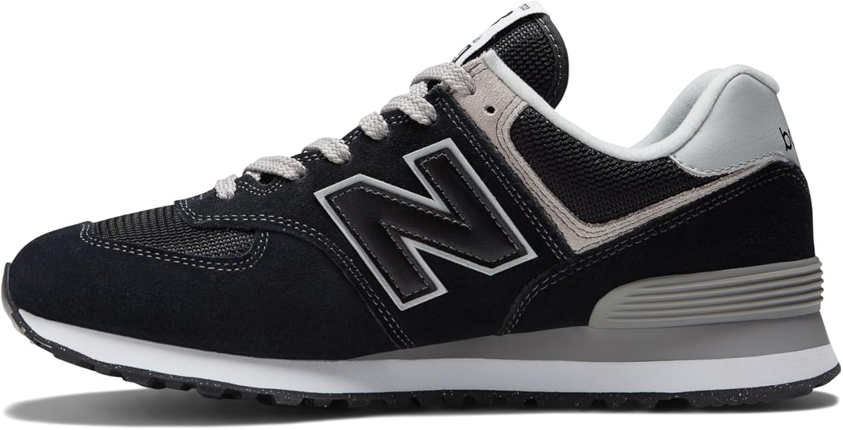 New Balance Men Sport Shoes Black Athletic Comfortable Sneakers