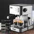 DSP KA3091 Espresso Coffee Machine – 15 Bar, Manual Controls, Stainless Steel