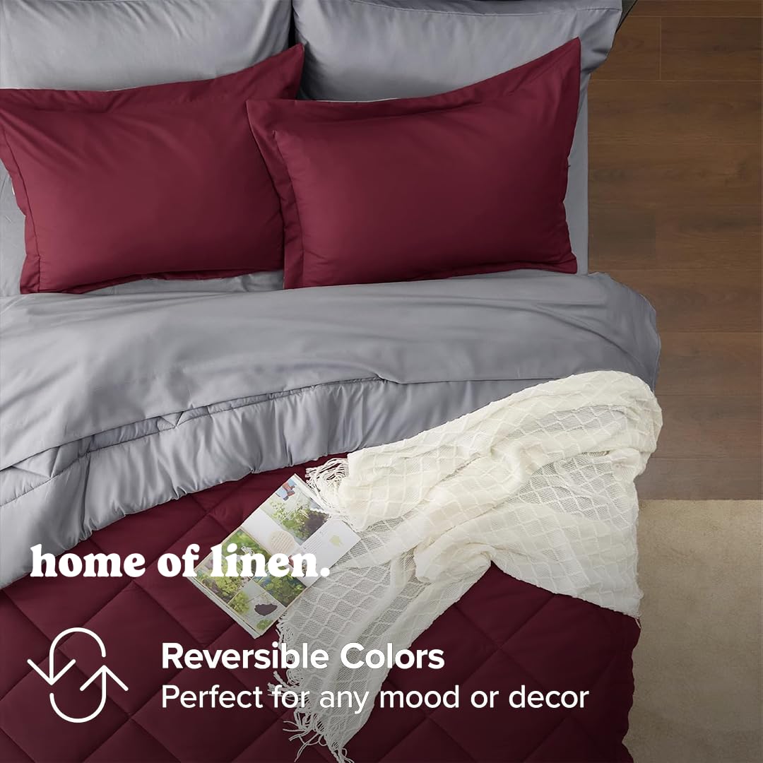 Home of Linen Quilt – Double-Sided Design & 2.8KG Warm Comfort