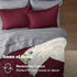 Home of Linen Quilt – Double-Sided Design & 2.8KG Warm Comfort