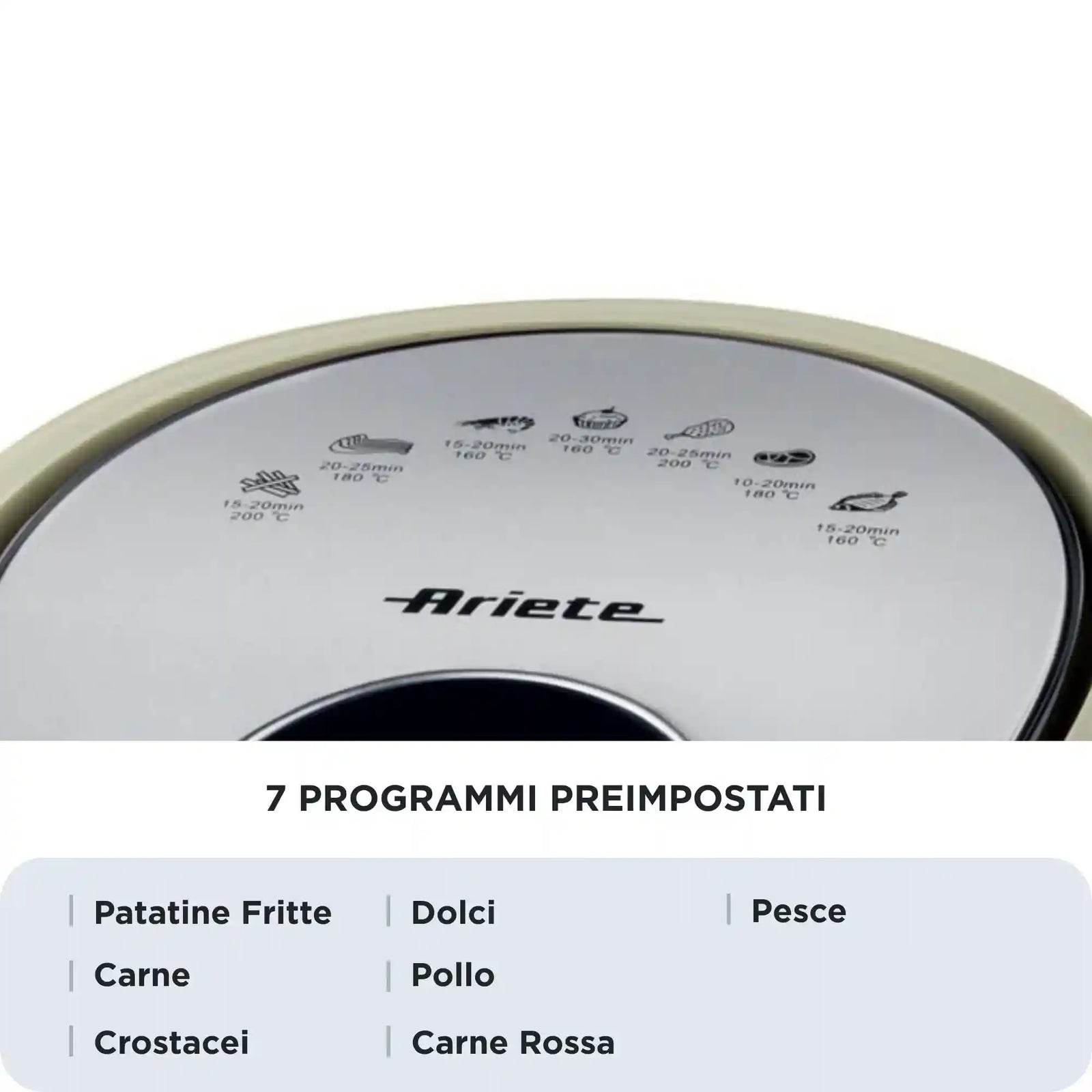 قلاية هوائية 4618 من اريتي مقاس XXL، سعة 5.5 لتر، مقلاة خالية من الزيوت بوزن 2.5 كجم، 1800 واط (من مجموعة ديلونجي)