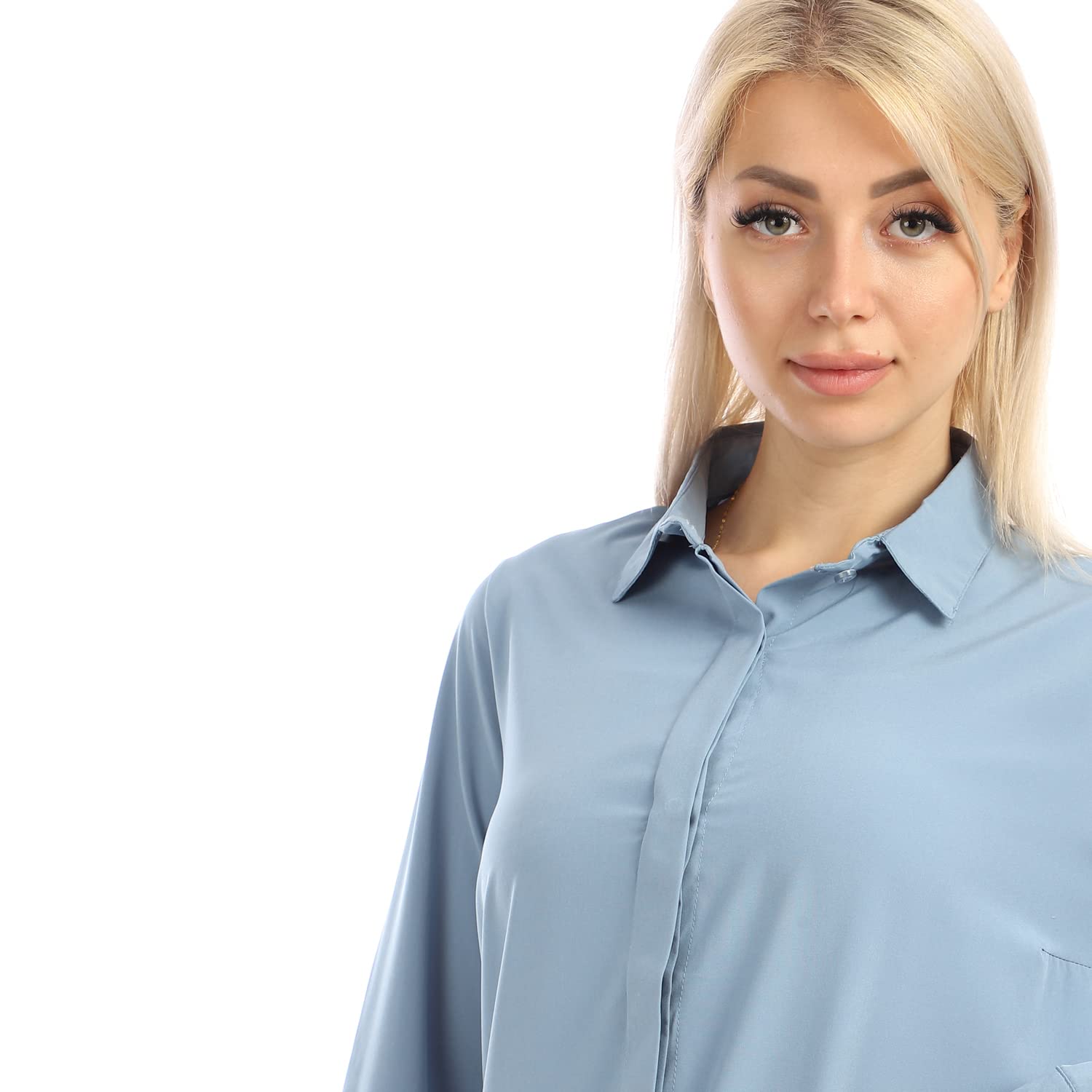 Jamila plain soft Long shirt dress For Women,Long shirt dress design for a modest and elegant silhouette.