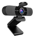 EMEET 1080P HD Webcam with Dual Microphones, 90° Wide-Angle USB Plug & Play Camera for Streaming, Video Calls & Conferencing — Compatible with Zoom, Skype, Facetime, YouTube - Safqqa Egypt