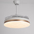 Enarat Fini ceiling fan with hidden blades-40-Inch Size, White