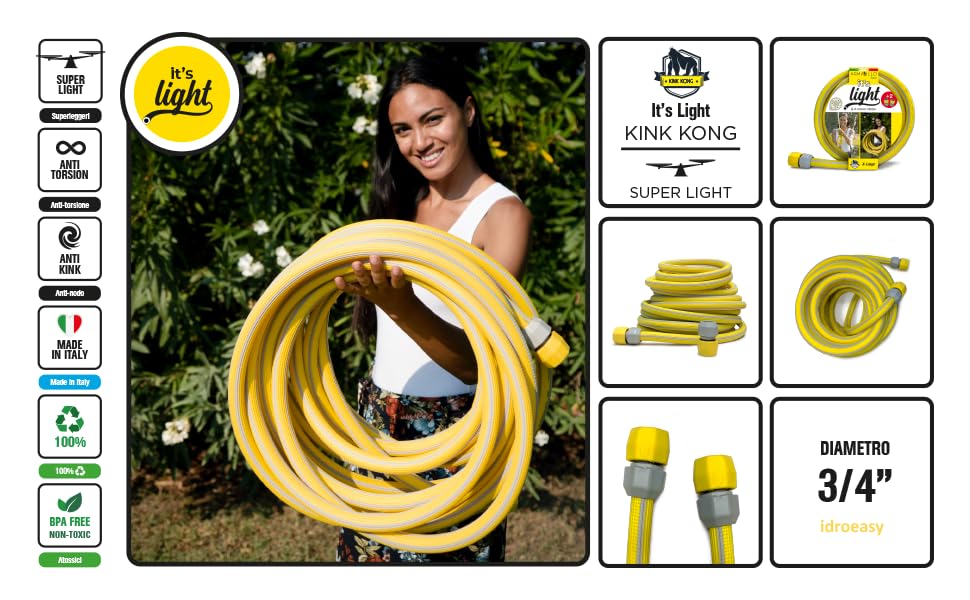 Idroeasy Watering Equipment , yellow, 15 m