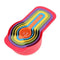 Generic Multi Color Plastic - Measuring Cups & Jugs• Multi-color design for easy identification