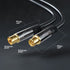 KabelDirekt – 4K TV Aerial Cable, Coaxial Cable – 20m – For Digital & Analogue TV, Metal Connectors – Available in 0.5-20m (Plug to Socket, for DVB-C/DVB-T/DVB-S, black)