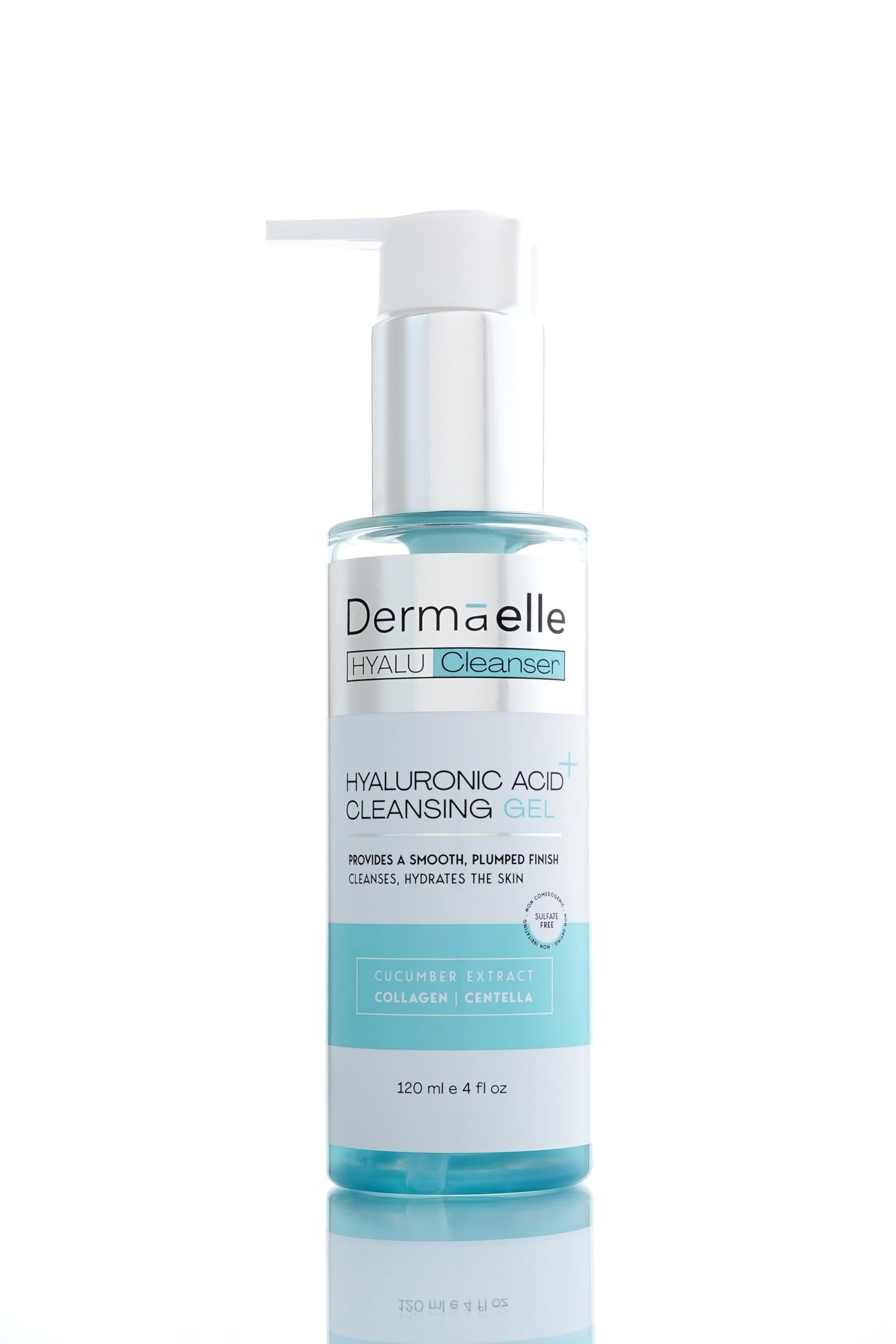 Dermaelle Hyalucleanser Hyaluronic Acid Cleansing Gel 120 ml