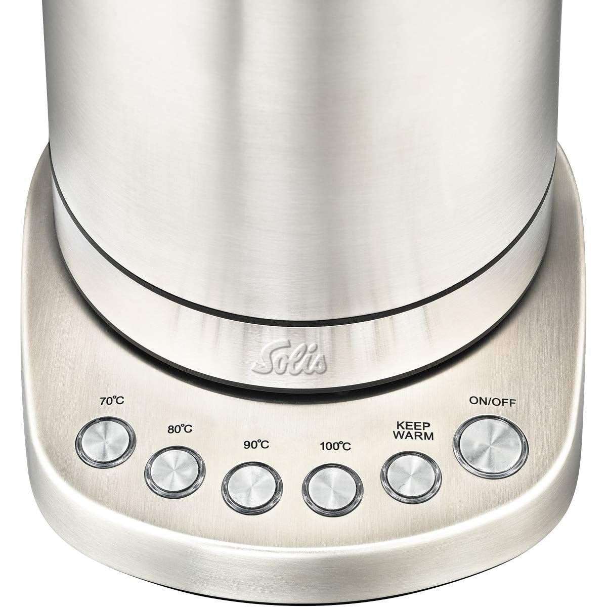 Solis Variable Temperature Kettle, 1.7 Liters Capacity