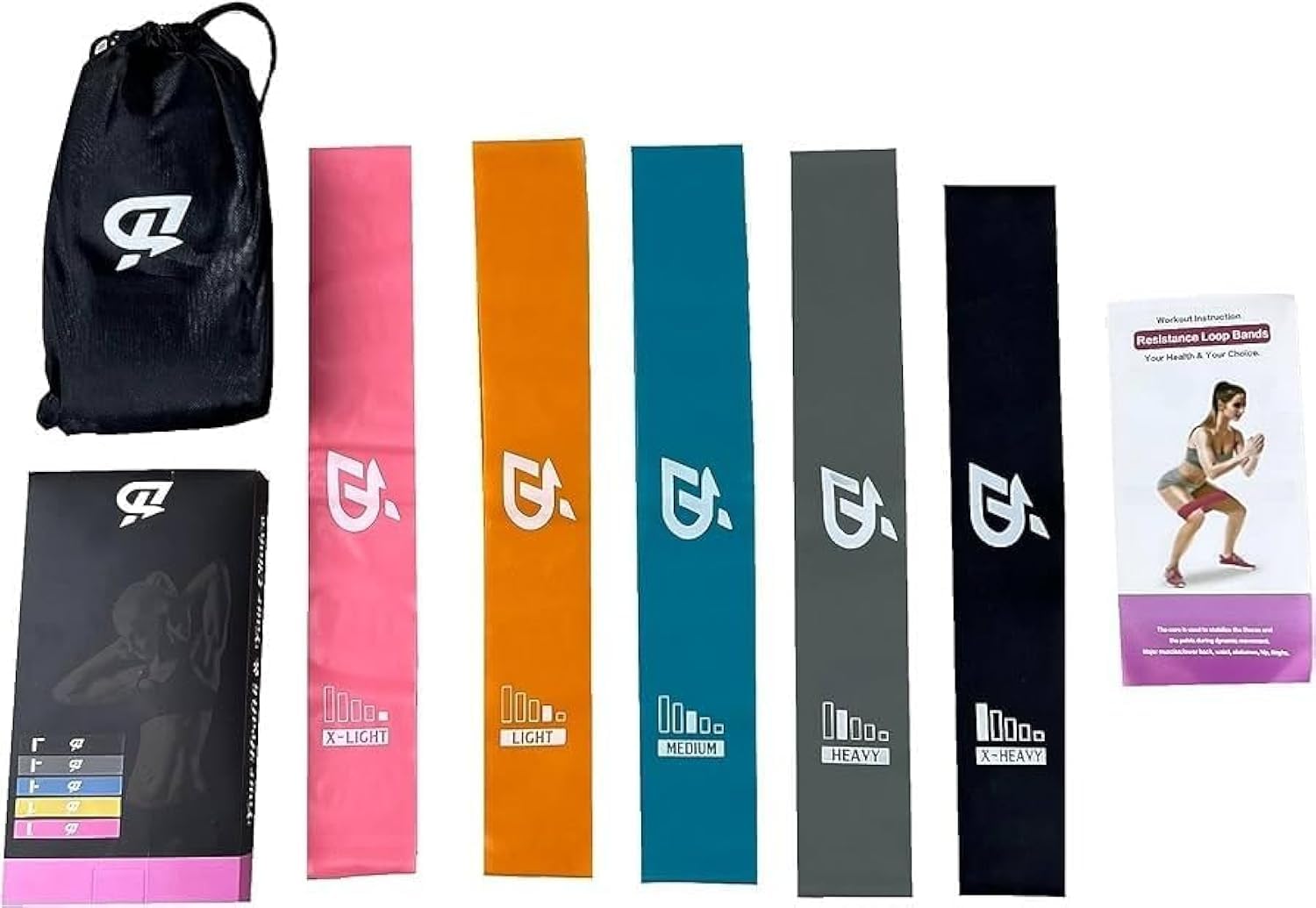 Latex Resistance Bands – Workout & Fitness Training