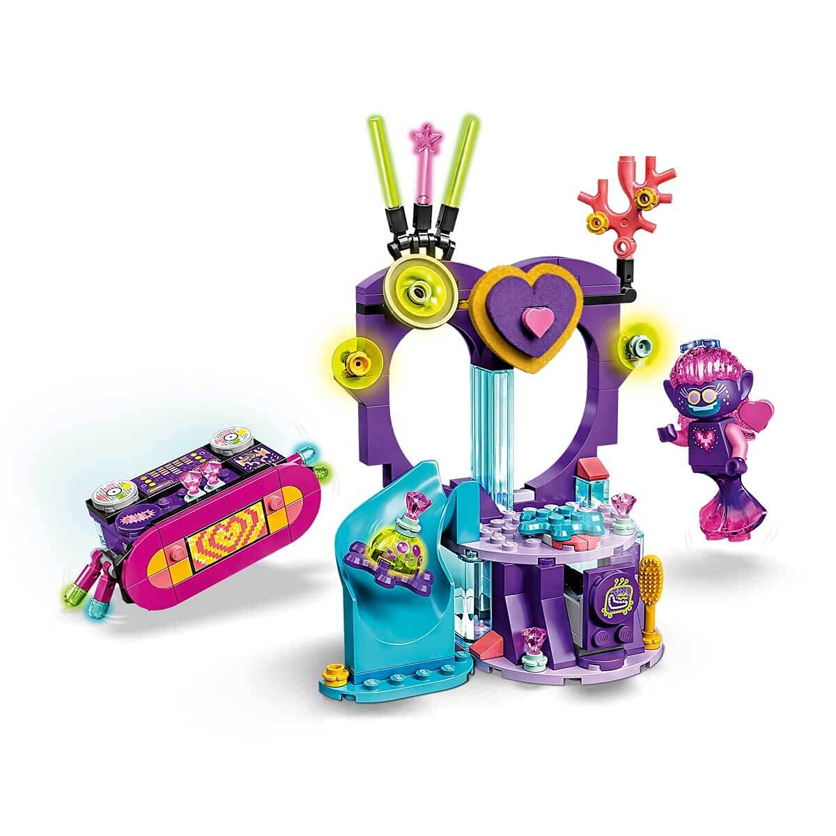 LEGO Trolls World Tour Techno Reef Dance Party 41250 Building Kit, Awesome Trolls Playset for Creative Play (173 Pieces)