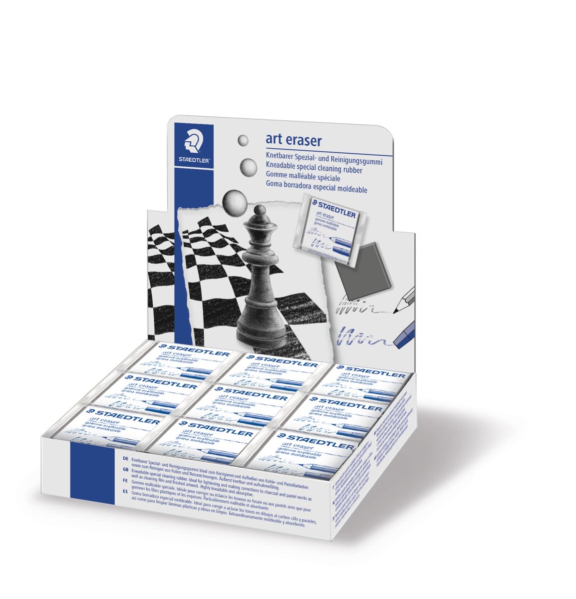 STAEDTLER Art Eraser (Pack of 18)