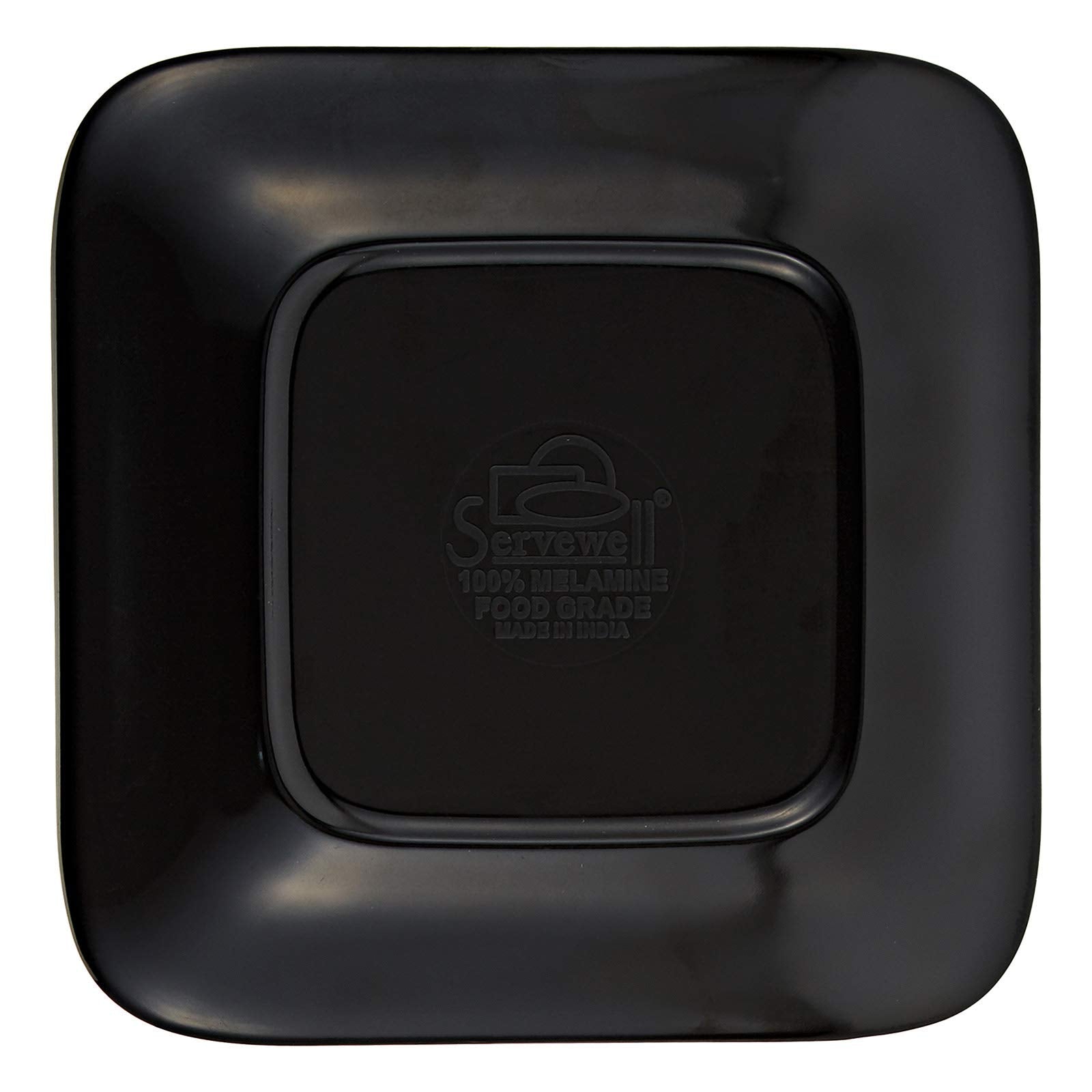 سيرف ويل ميلامين,اسود - أطباق كبيرة