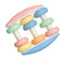 Tolo Toys Pastel Abacus Rattle