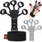 Hand Grip Strengthener - Adjustable Finger Exerciser and Finger Stretcher - Grip Strength Trainer for Hand Therapy, Rock Climbing - Relieve Pain for Arthritis, Carpal Tunnel
