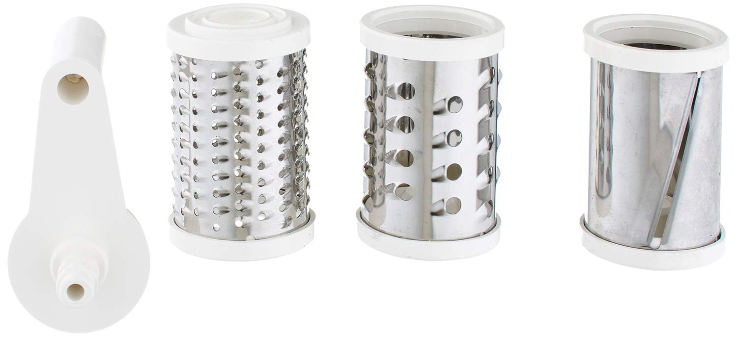 Supernova Stainless Steel Slicer and Grater• Multi-functional for slicing, grating, and shredding