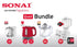 Sonai bundle 4x1, blender 400w, Juicer 1L,Chopper turbo 350ml, Kettel 1,2 1100 Watt