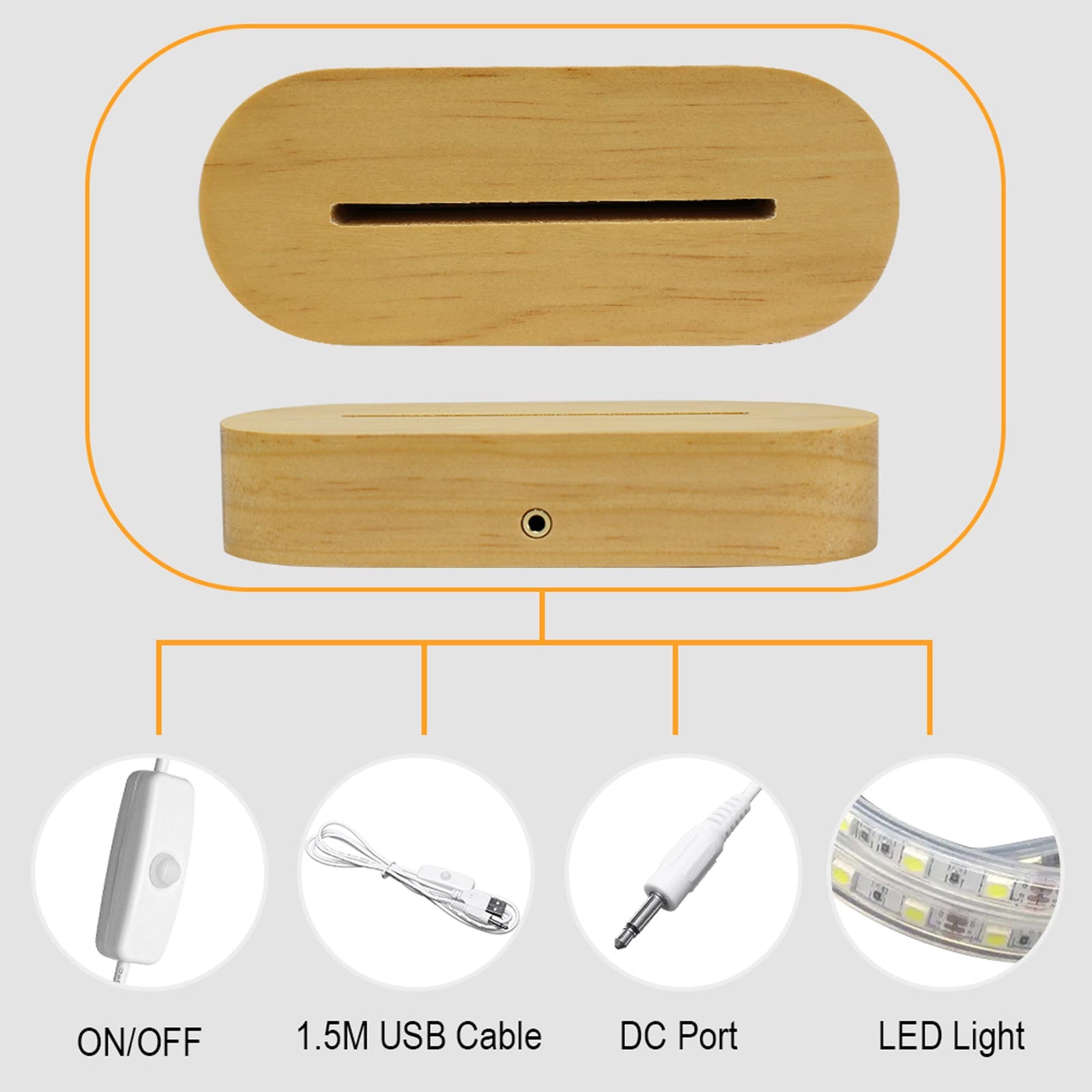 Lightzz Sulfar 3D Illusion Lamp I Love You Night Light You are My Everything Gifts for Wife Husband Anniverysary Birthday Valentines Day