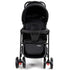 Teknum Double Baby Stroller For Baby- Black