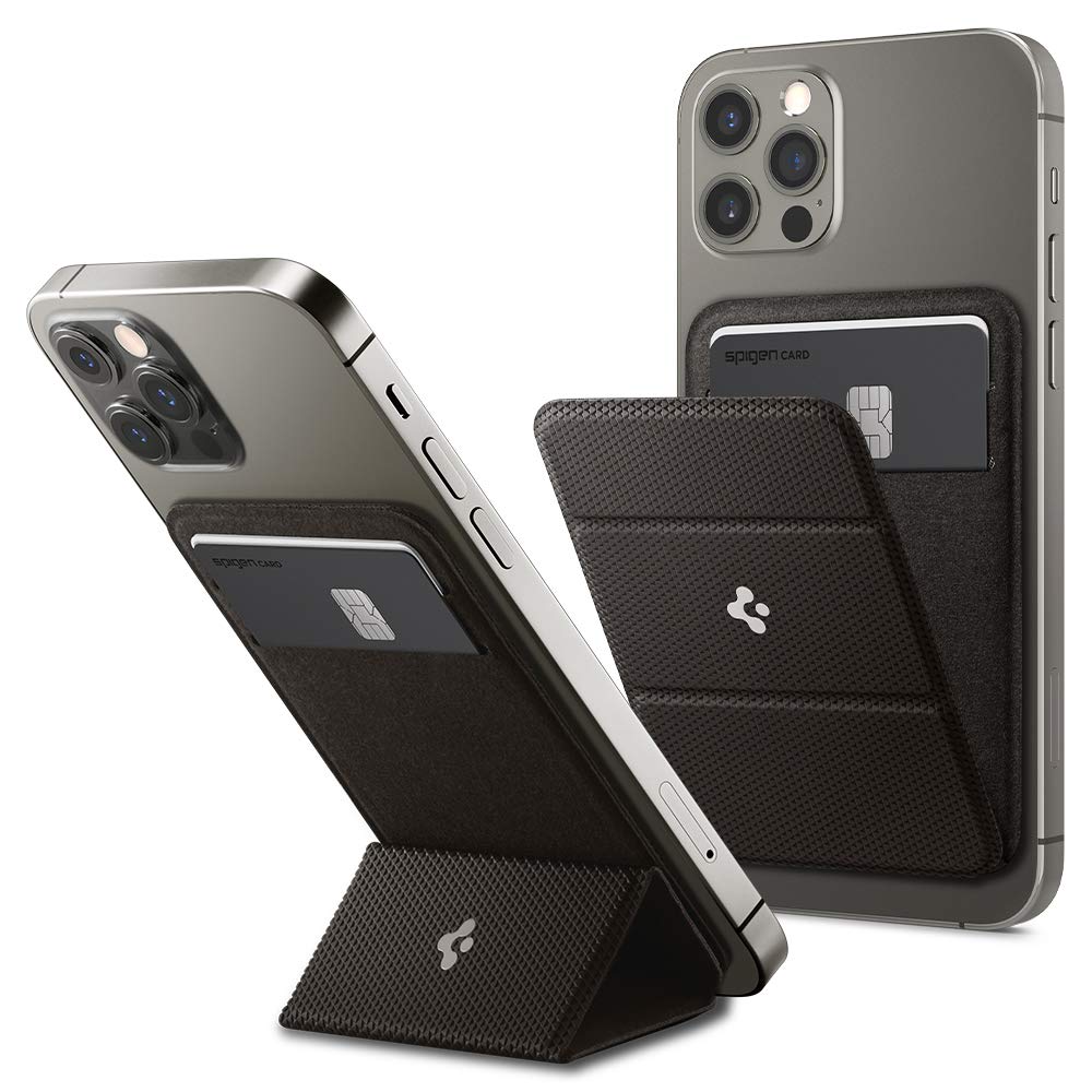 Spigen Practical Phone Holder – Card Pocket & Foldable Stand