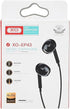 XO EP43 In-Ear Music Earphones - 1.2m, Black