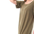 Jamila women side slits half sleeves dress