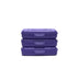 Mintra Home Utility Boxes - (7.7inW x4.0inD x1.61inH) - 450ml PURPLE Pack of 3