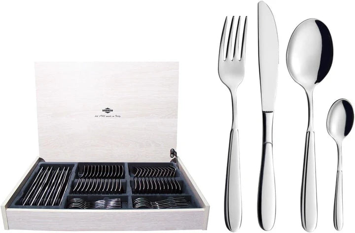 Inoxriv Gitto Luxury Cutlery Set – 48 Pieces Stainless Steel