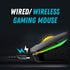 Rapoo VPRO VT200 IR RGB Wired Gaming Mouse Programmable Buttons 6200 DPI LED Multicolor Black