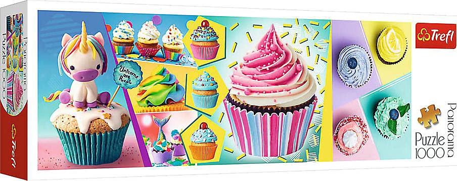 Trefl Colorful cupcakes