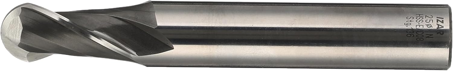 Izar Ref 4470 HSSE Cobalt End Mill 25mm Silver – Safqqa Egypt