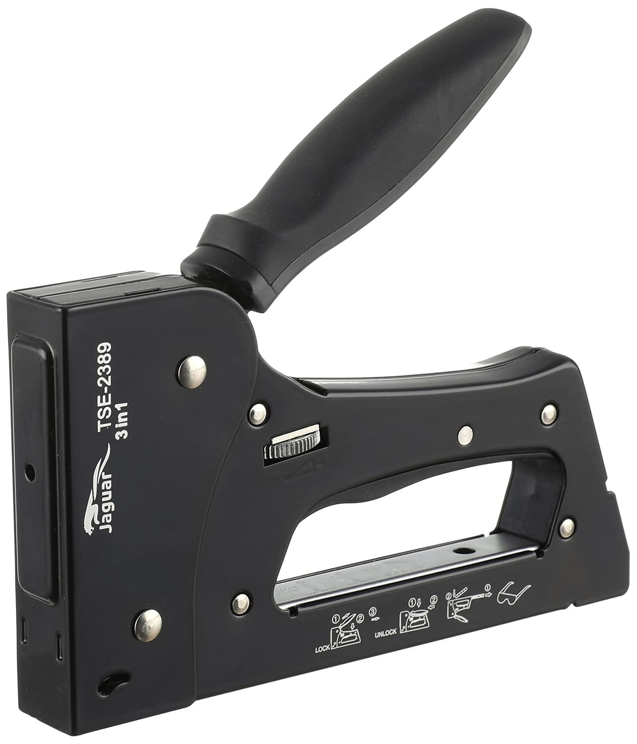 Jaguar TSE-2389 Stapler - Black