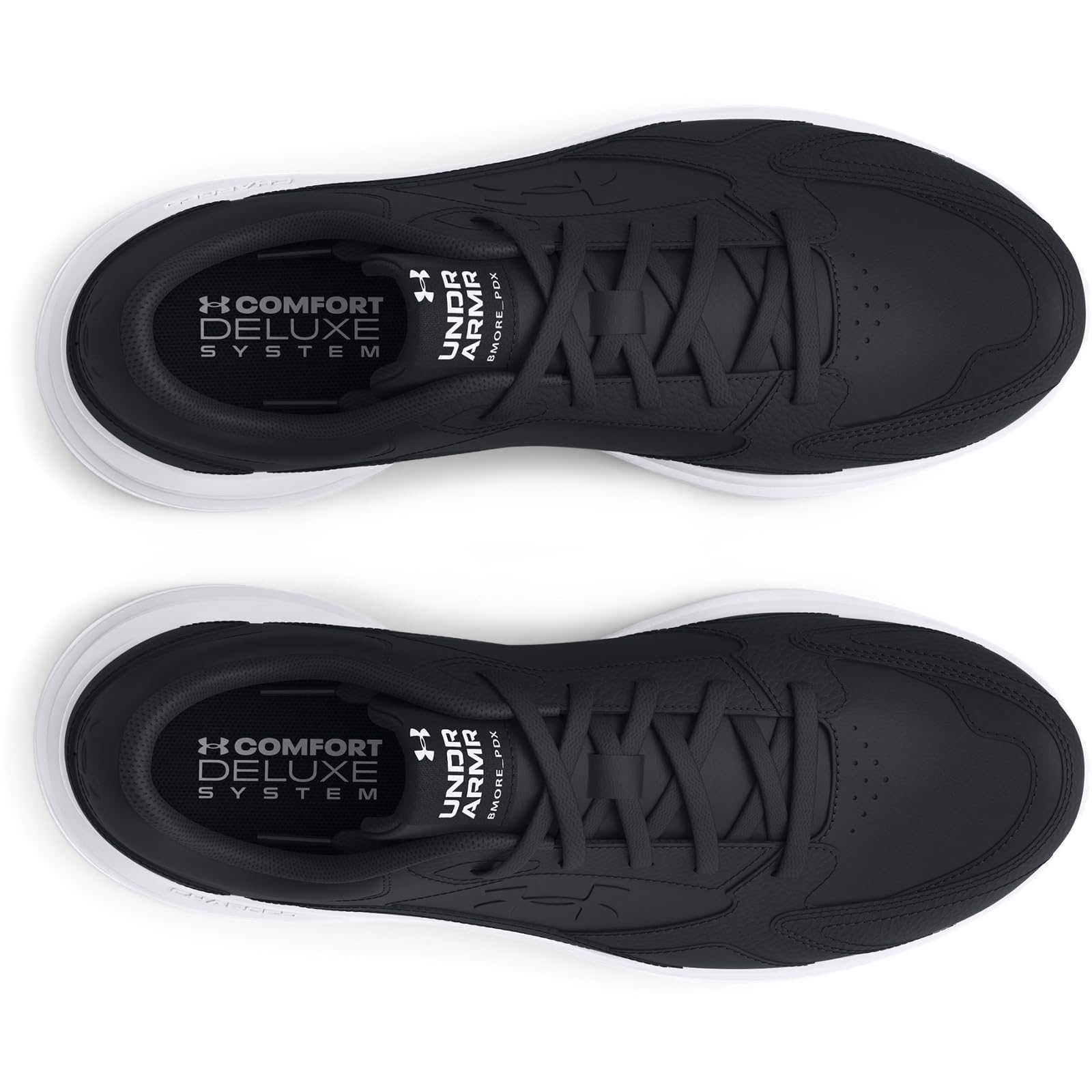 Under Armour Men’s UA Edge Leather Sneakers – Comfort & Style