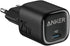 Anker Wall Charger Type-C 25W Fast Charging, Improved Temperature Control, Small Design, Compatible with iPhone, iPad, Samsung, Pixel and more - Black