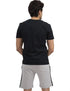 Dalydress Dare Basic V Neck Short Sleeves T-Shirt for Men - Black - Safqqa Egypt