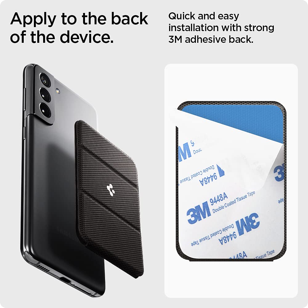 Spigen Practical Phone Holder – Card Pocket & Foldable Stand – Safqqa Egypt