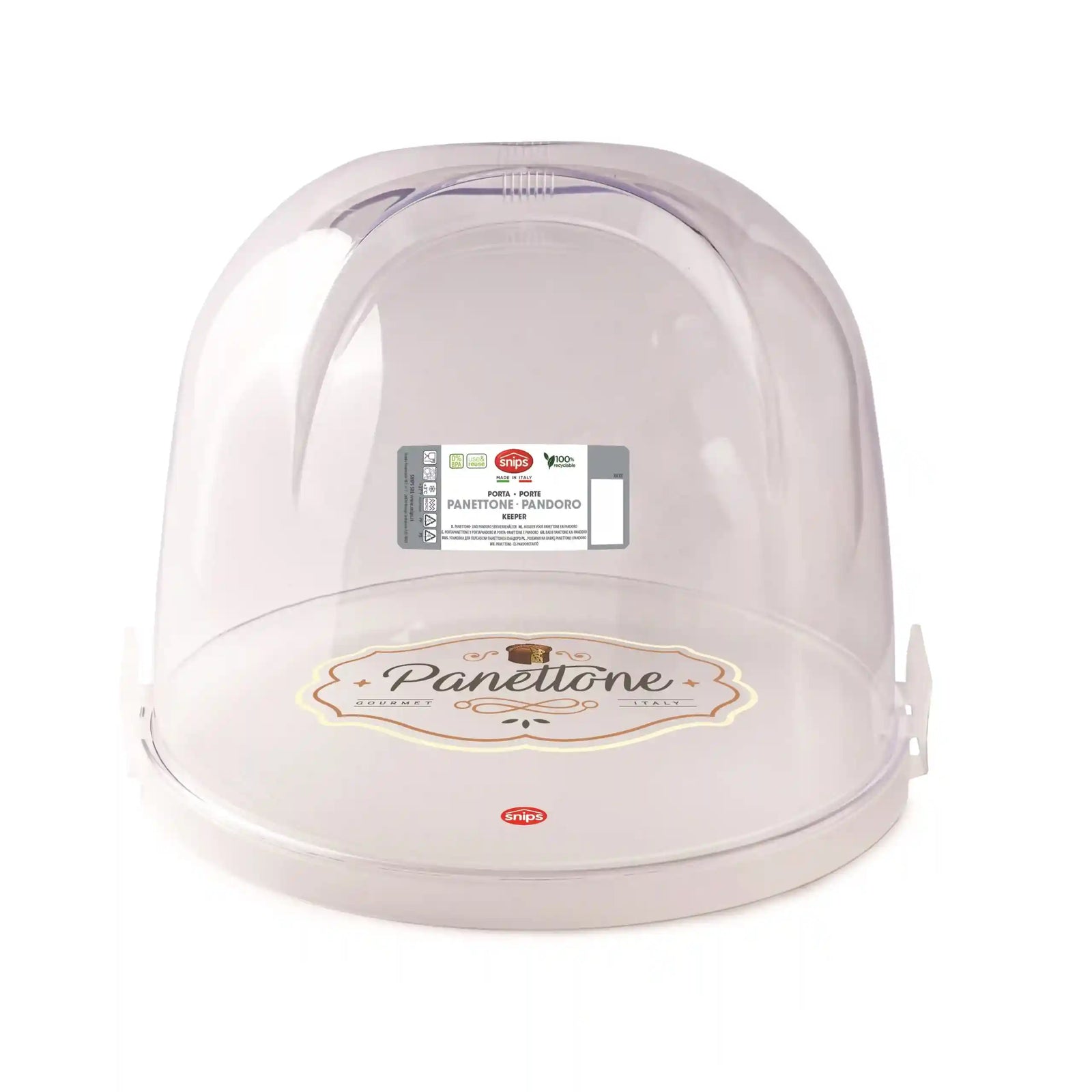 حاوية بلاستيكية من سنبس بغطاء شفاف مزودة بإغلاقين آمنين، تعد خيارًا مثاليًا لتخزين الطعام