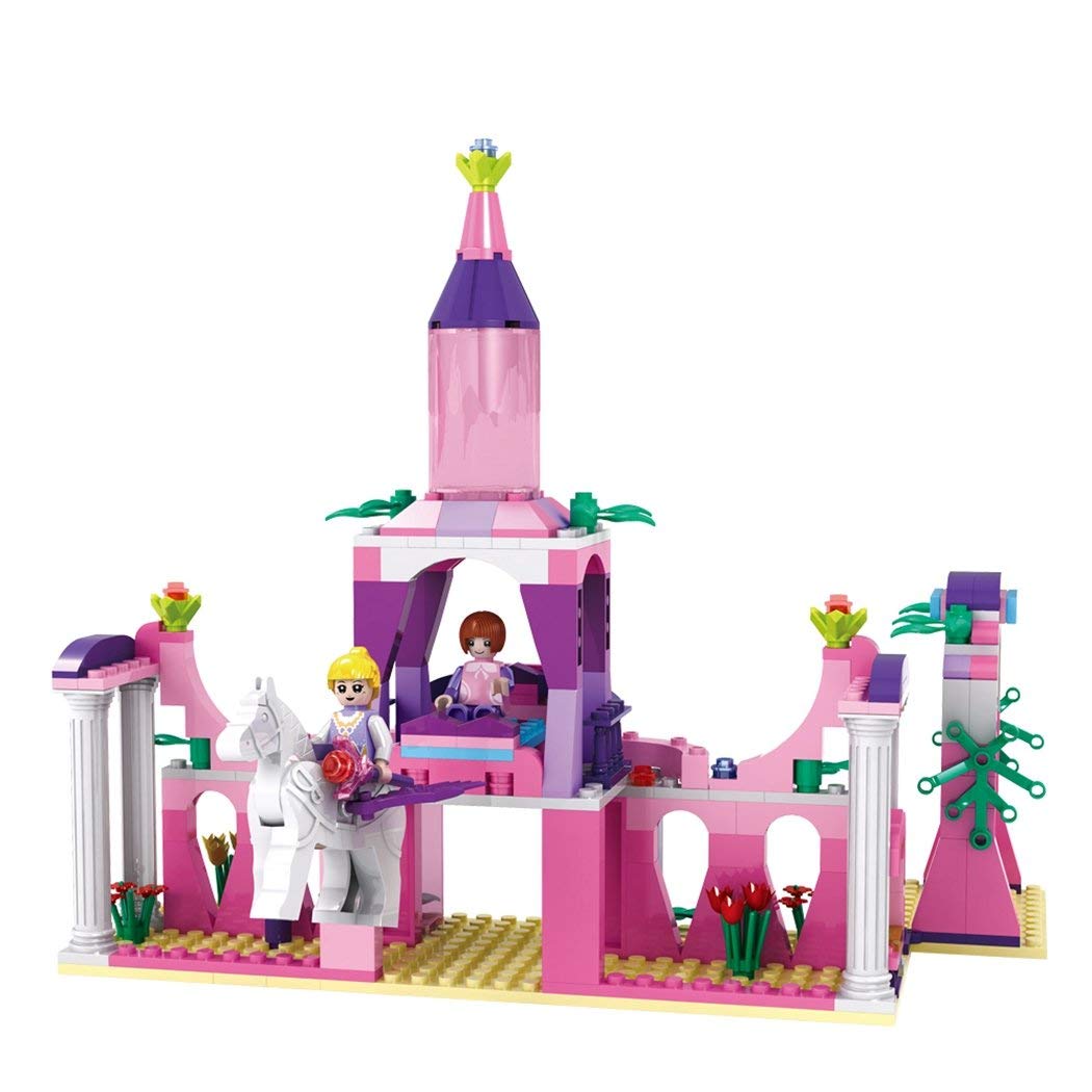 COGO Girls Princess Castle Building Play Set Christmas Toys for Girls 346 Pieces