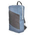 Accelerate Linear Gray Blue Leather Protective 15.6 inch Premium Dual Color Backpack with Front Vertical Pocket | Durable Design compatible with MacBooks and Laptops - Safqqa Egypt