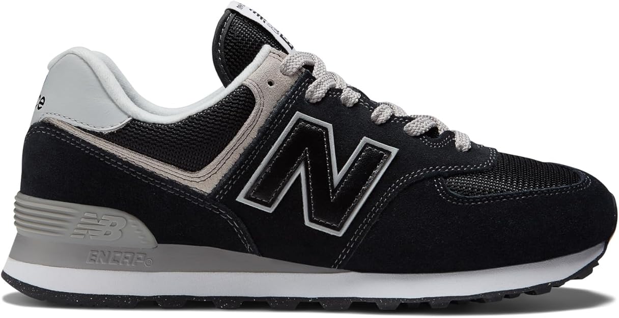 New Balance Men Sport Shoes Black Athletic Comfortable Sneakers