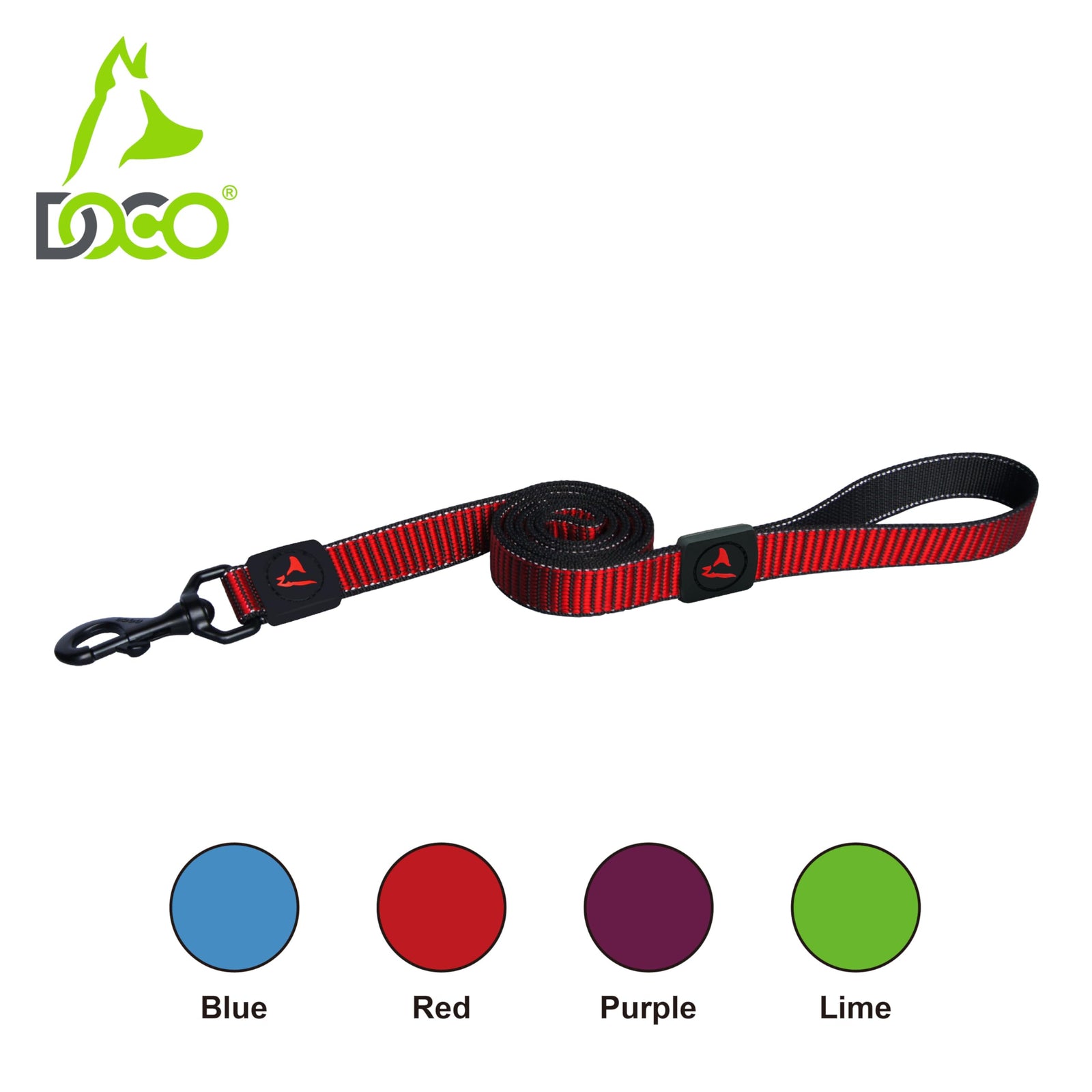Blue pet belt