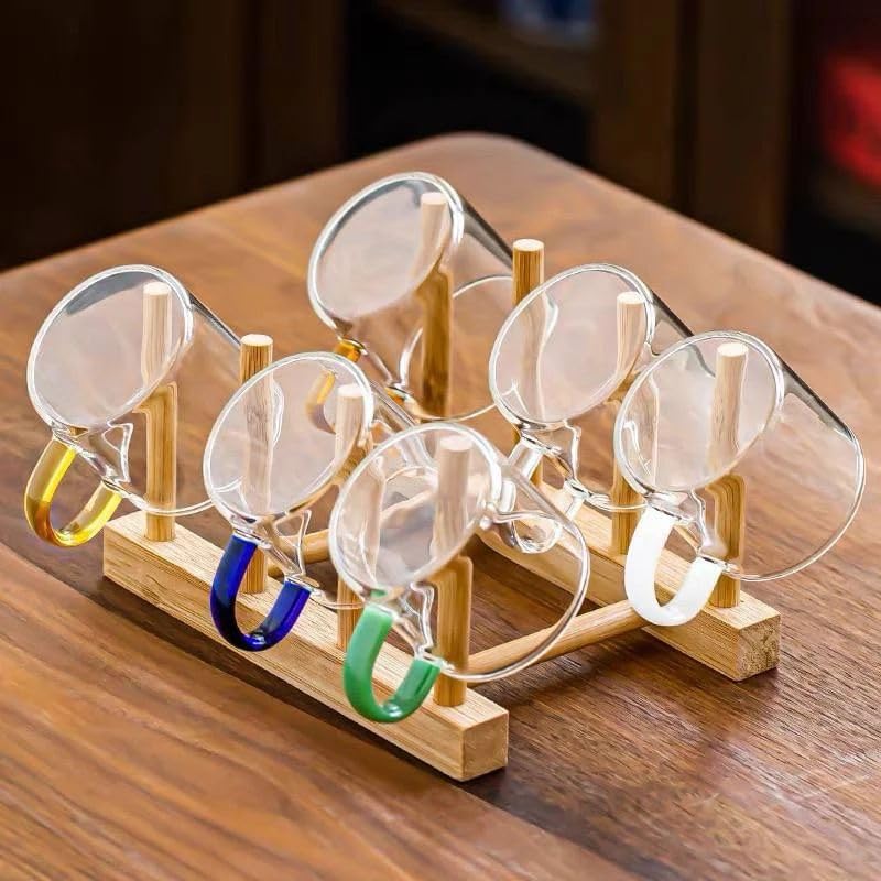 طقم أكواب قهوة حرارية بألوان متنوعة يتميز بتصميم أنيق ووظيفي مثالي للاستمتاع بالمشروبات الساخنة أو الباردة