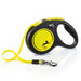 New Flexi Neon Strip for Dogs, 5 Meters, Yellow - Safqqa