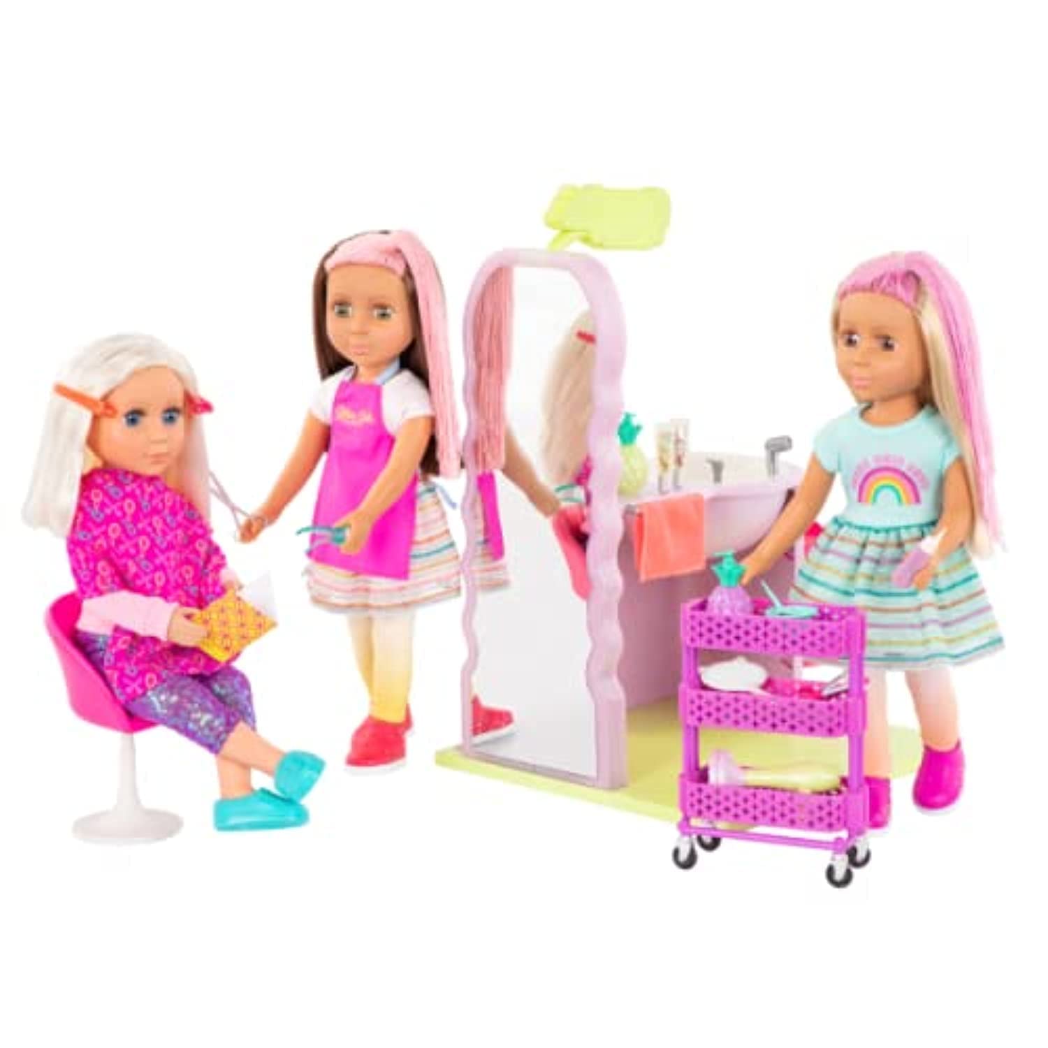 Glitter Girls Hair Salon Playset & Styling Accessories