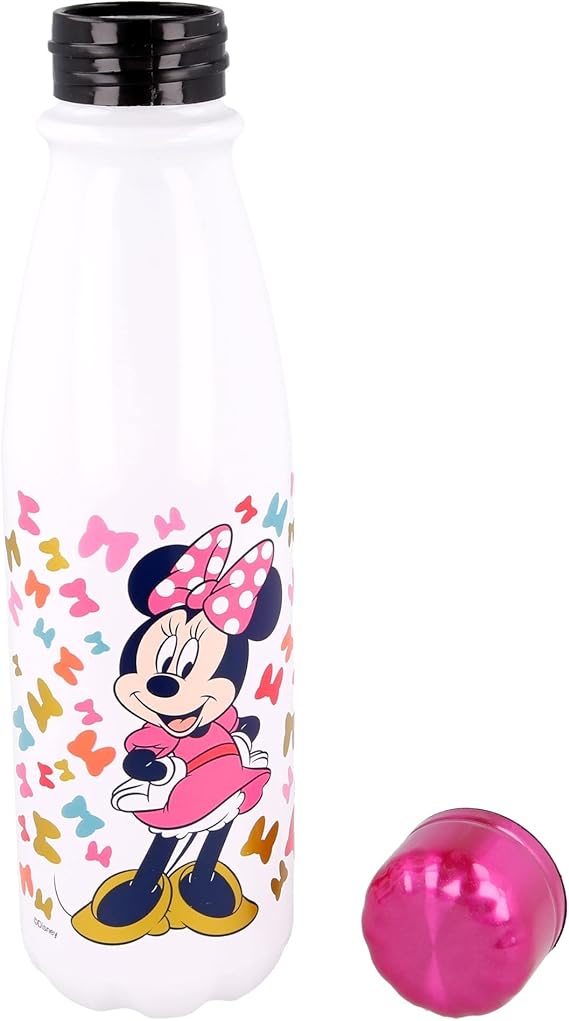 Stor 600ml Square Water Bottle – Minnie Mouse